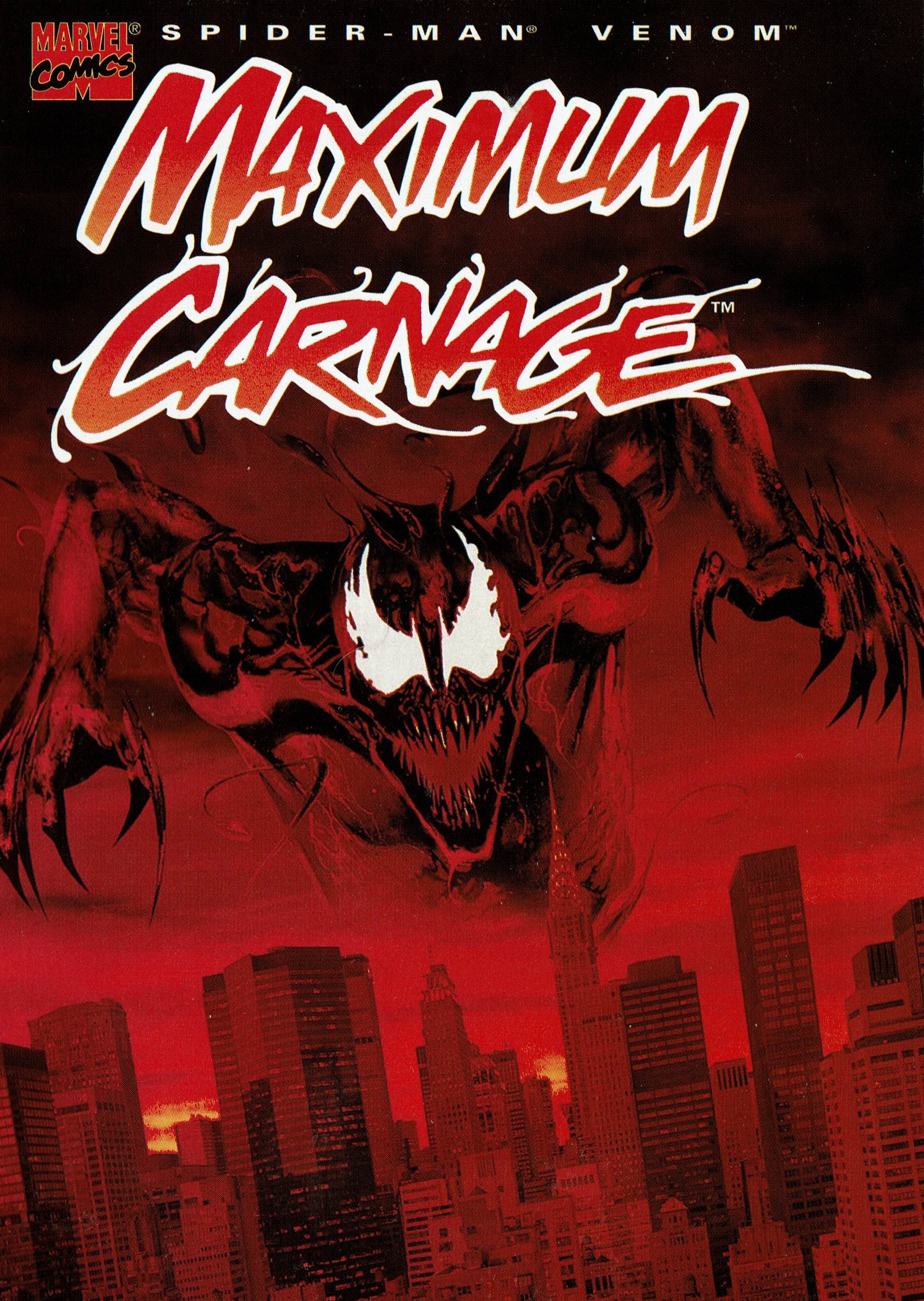 Spider-Man and Venom: Maximum Carnage (video game, superhero, belt