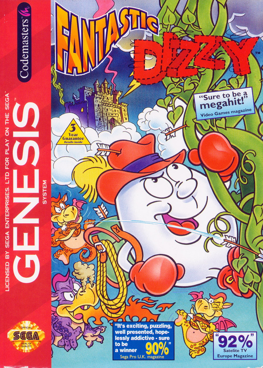 The Fantastic Adventures of Dizzy (video game, Mega Drive