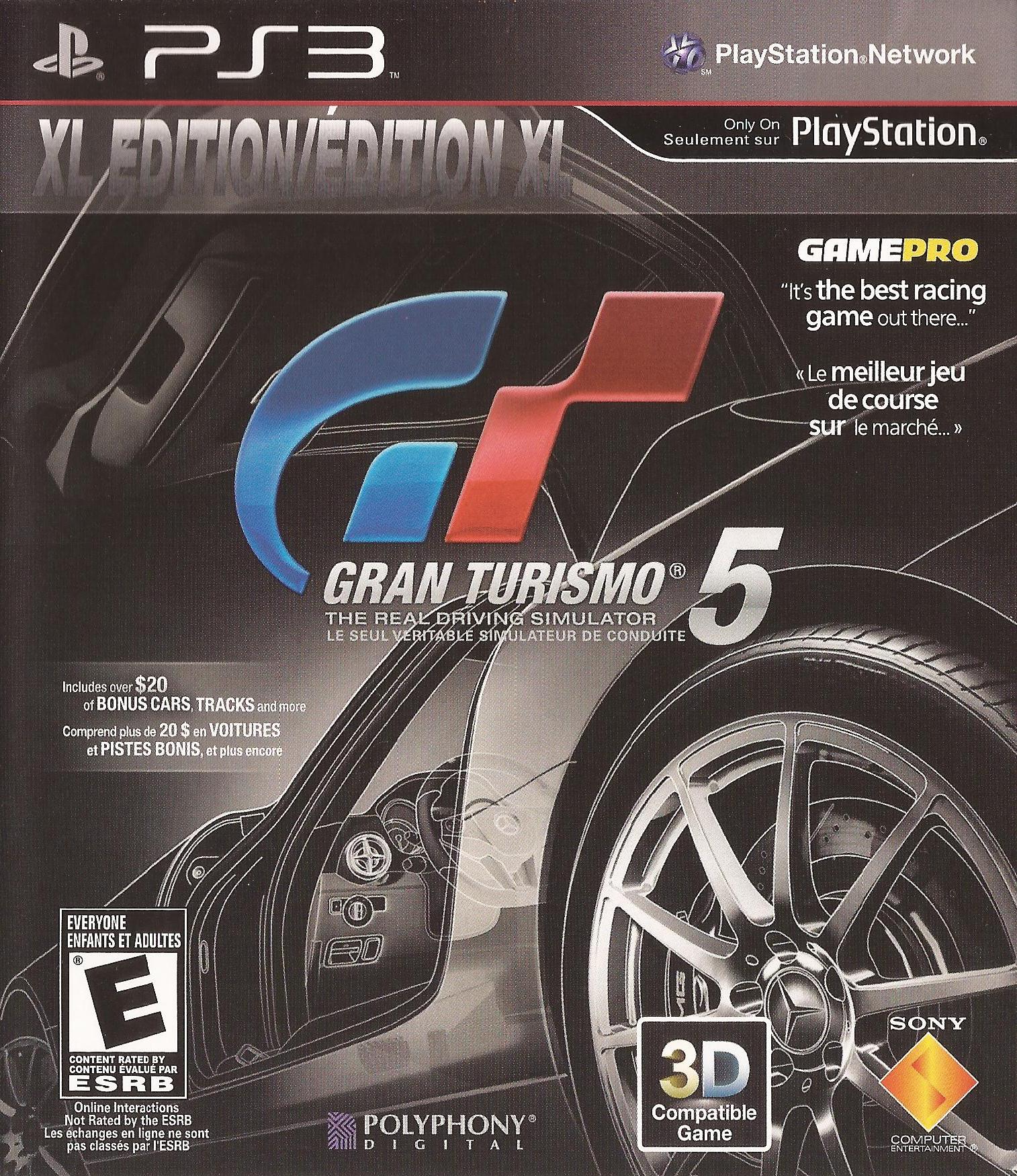 Gran Turismo 5 (video game, PS3, 2012) reviews & ratings