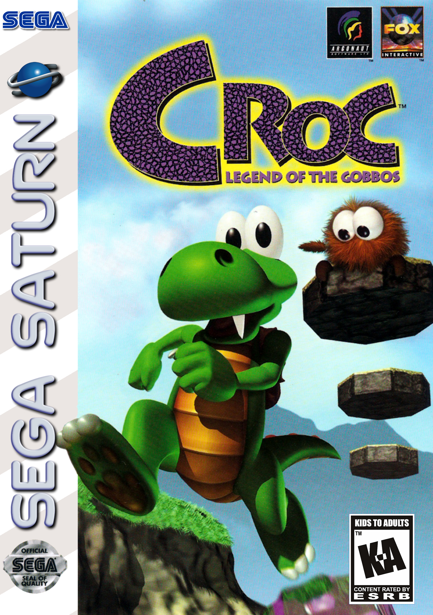 Croc: Legend of the Gobbos (video game, Saturn, 1997) reviews