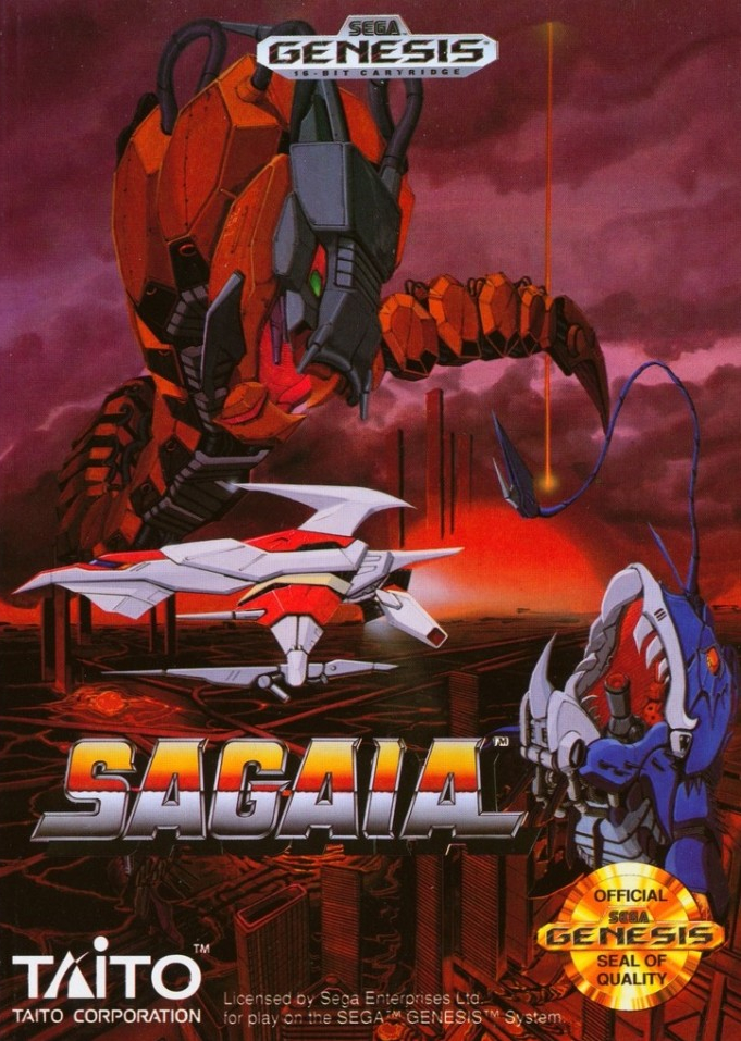 Darius II (2) Sur Mega Drive - Version Japonaise NTSC-J - Cartouche Seule - 1990