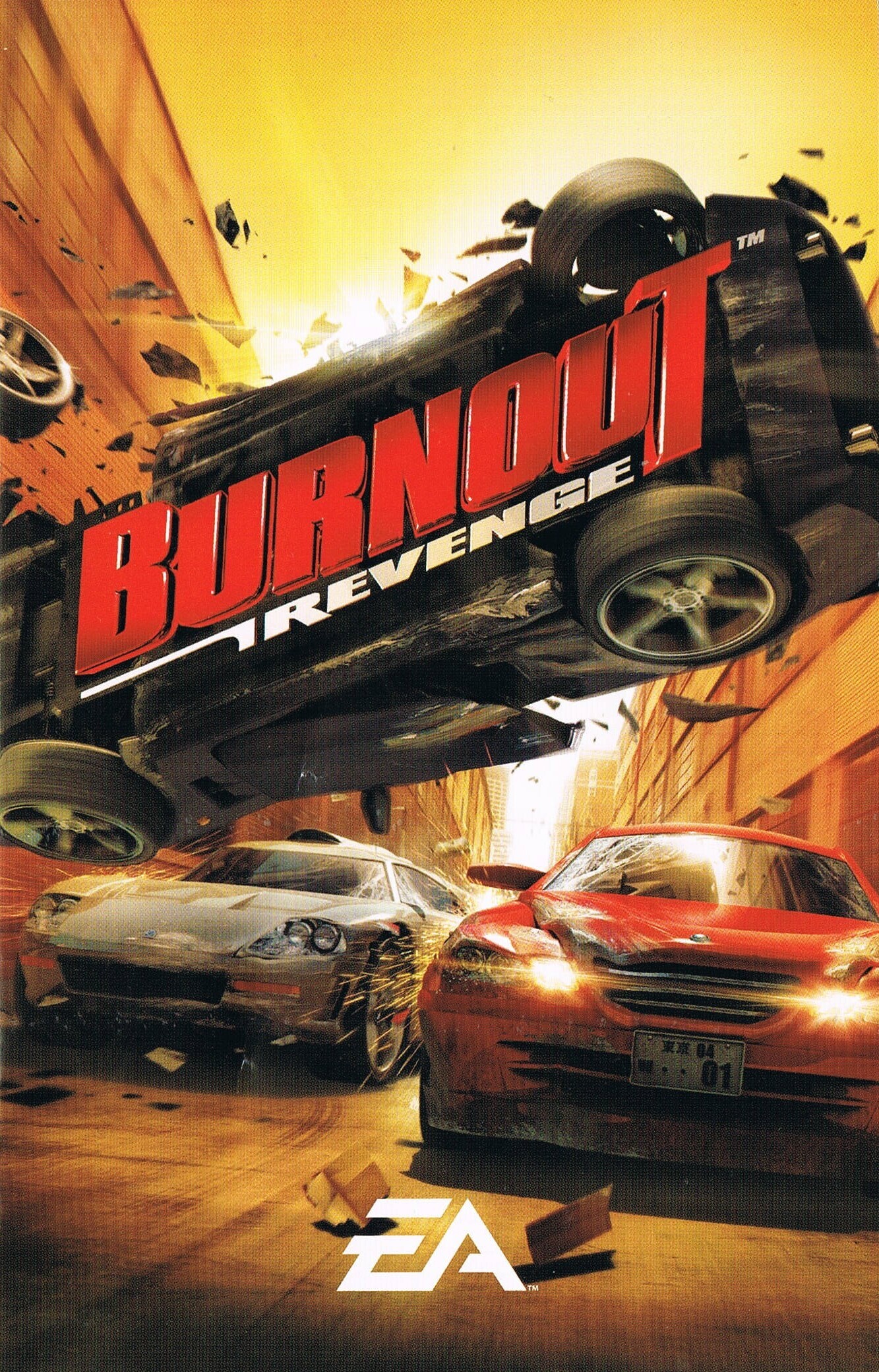 Burnout Revenge (video game, arcade racing, car combat, third