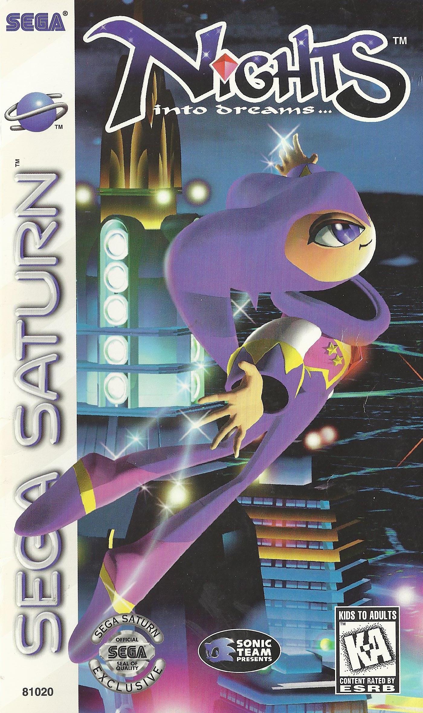 Nintendo Switch Sega Saturn PAL Nights into dreams NiGHTS into Dreams [ナイツ] (video game, Saturn, 1996