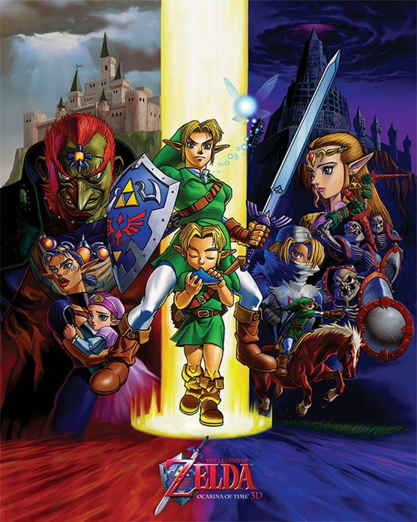 The Legend of Zelda: Ocarina of Time (video game, action-adventure