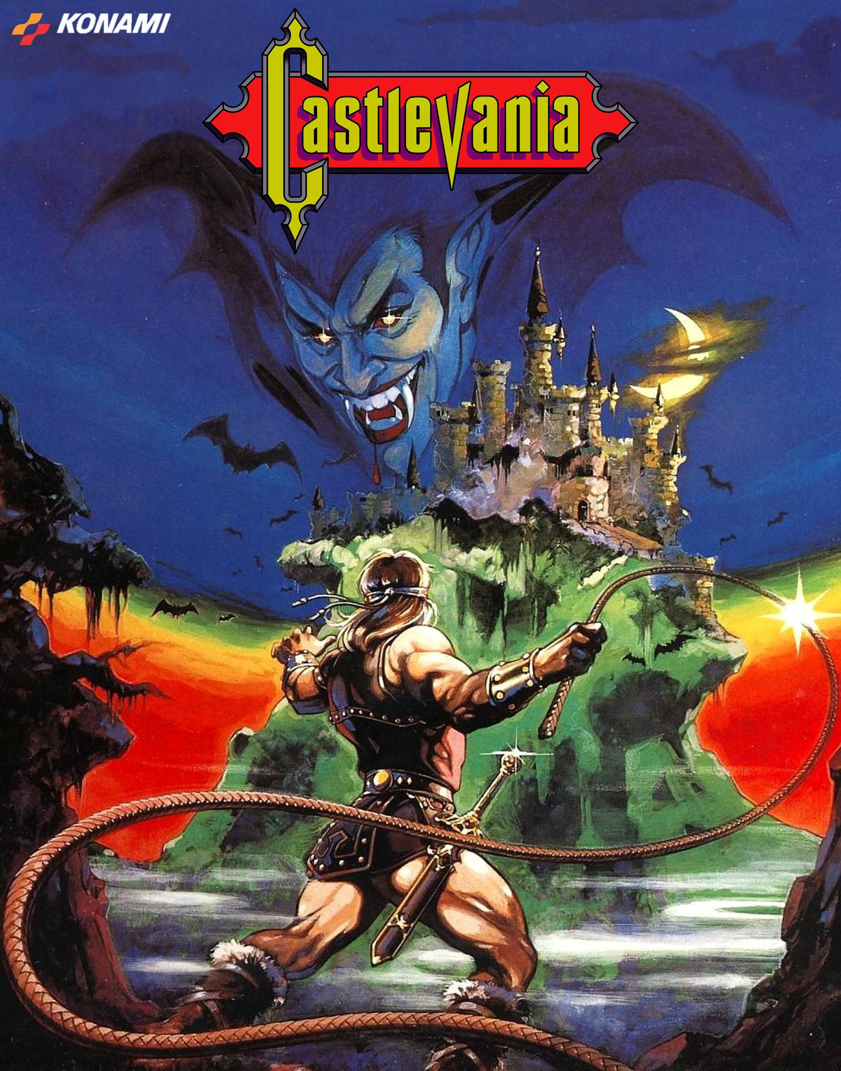 Castlevania (video game, 2D platformer, gothic, vampire