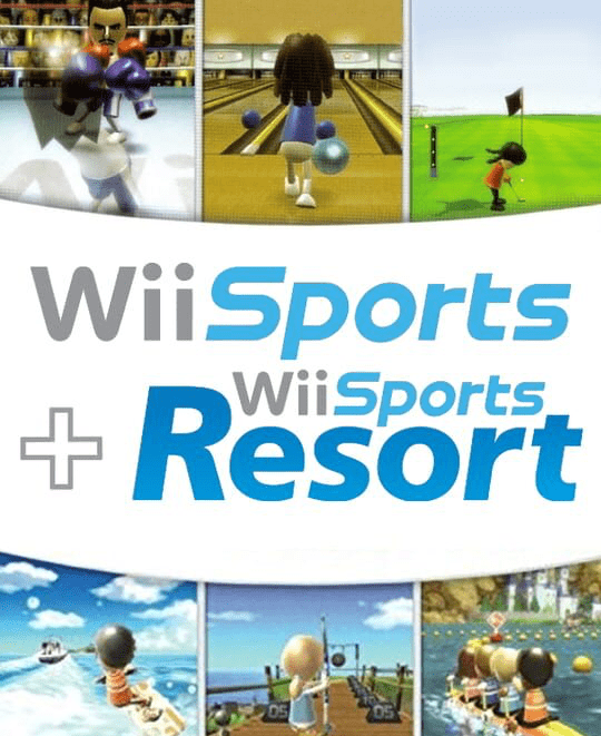 Wii Sports + Wii Sports Resort (video game, sports, party
