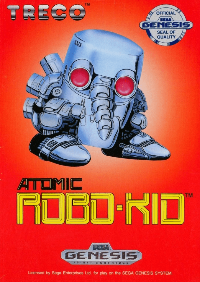 Atomic Robo-Kid (video game, Mega Drive/Genesis, 1990