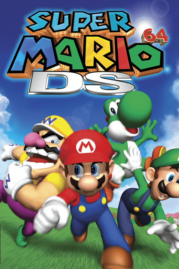 Super Mario 64 DS (video game, 3D platformer, fantasy, third