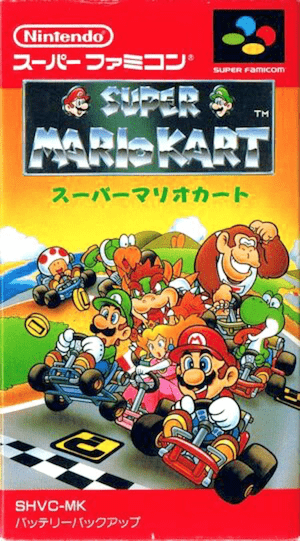 マリオカート Super Mario Kart [スーパーマリオカート] (video game, SNES, 1992