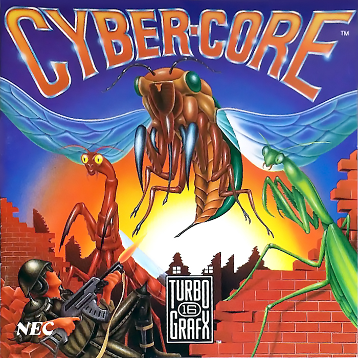 Manuel Seul Du Jeu Cyber Core Pour PC Engine (TurboGrafx-16) - Version Japonaise NTSC, état Correct