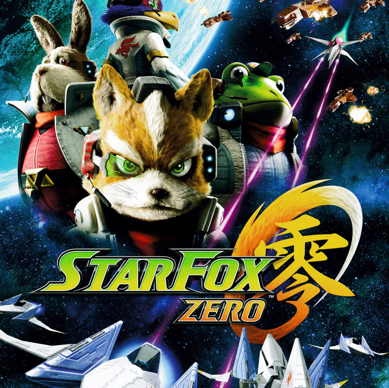 Star Fox Zero (video game, rail shooter, flight combat, space