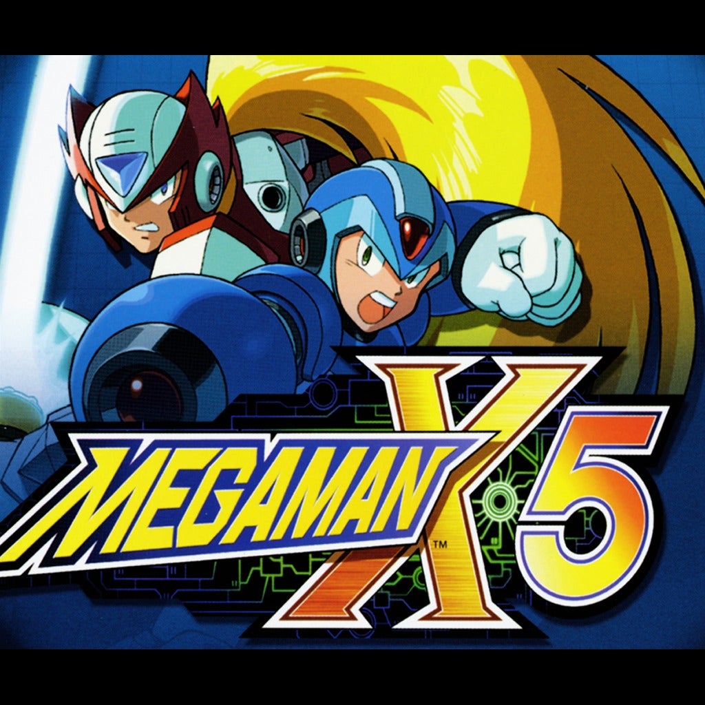 Mega Man X5 (video game, 2D platformer, robot, science