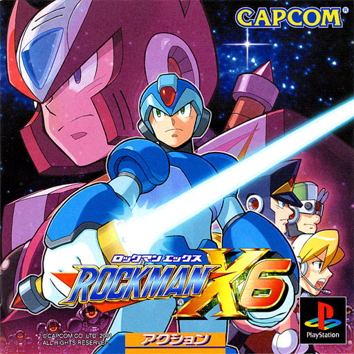 Mega Man X6 (video game, 2D platformer, science fiction, post