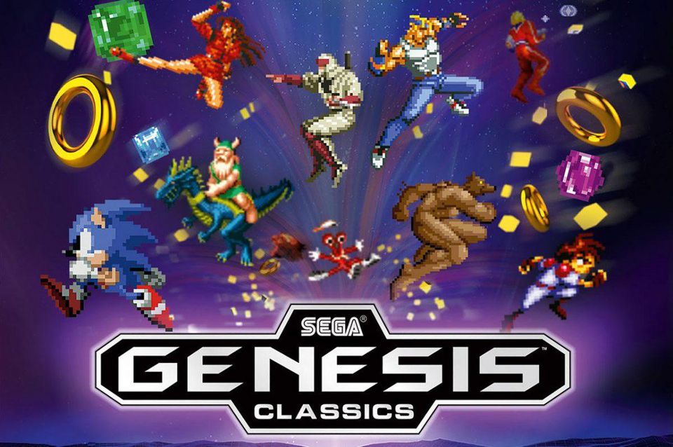 SEGA Genesis Classics (video game, 2D platformer, science fiction