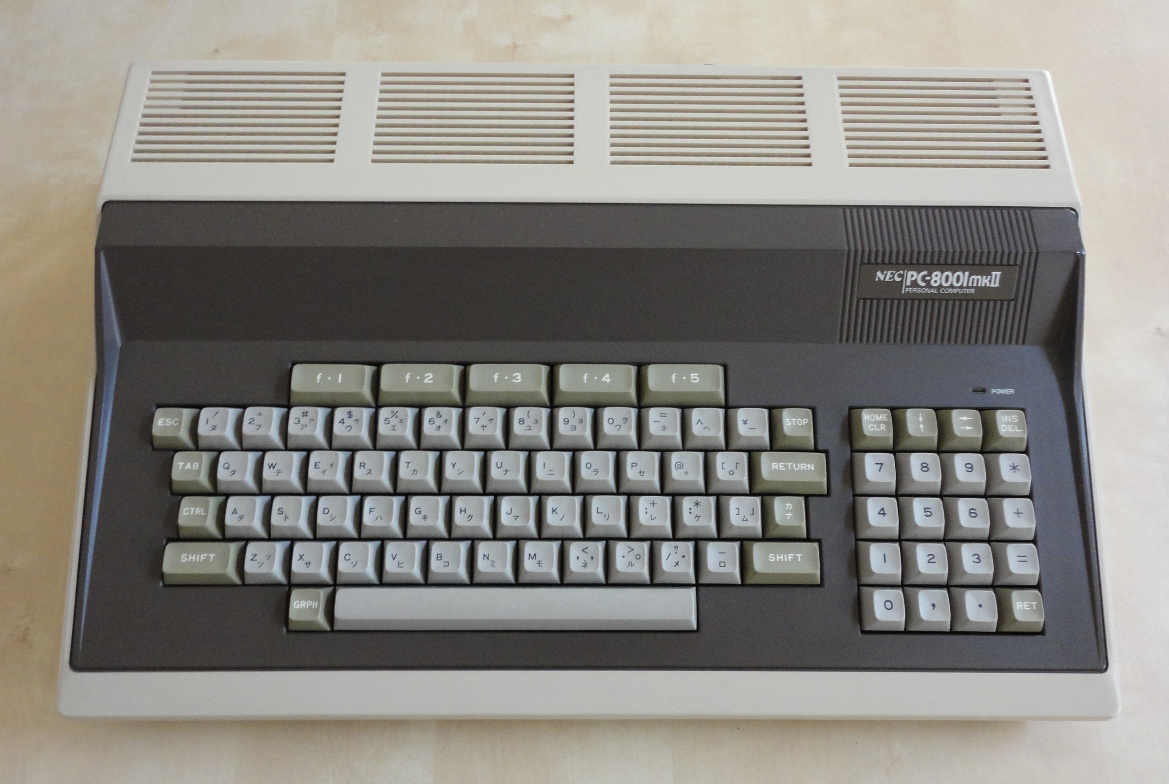 NEC PC-8001 デモンストレーションプログラム NEC PC-8001 – Japanese Vintage Computer Collection