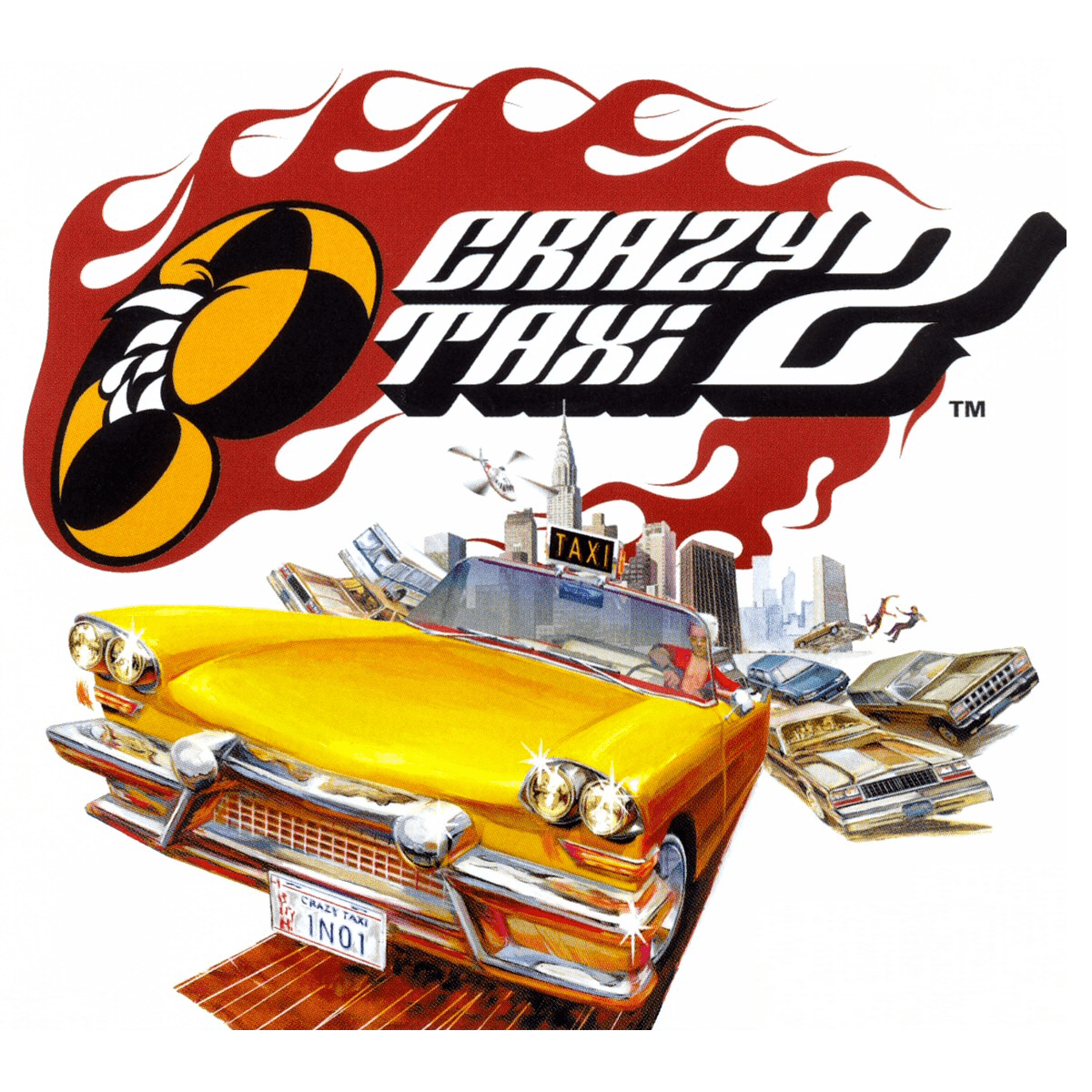 Crazy Taxi  (video game, mission-based driving, arcade, third