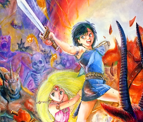 Test du jeu vidéo Golvellius : Valley Of Doom sur Master System • Emu Nova