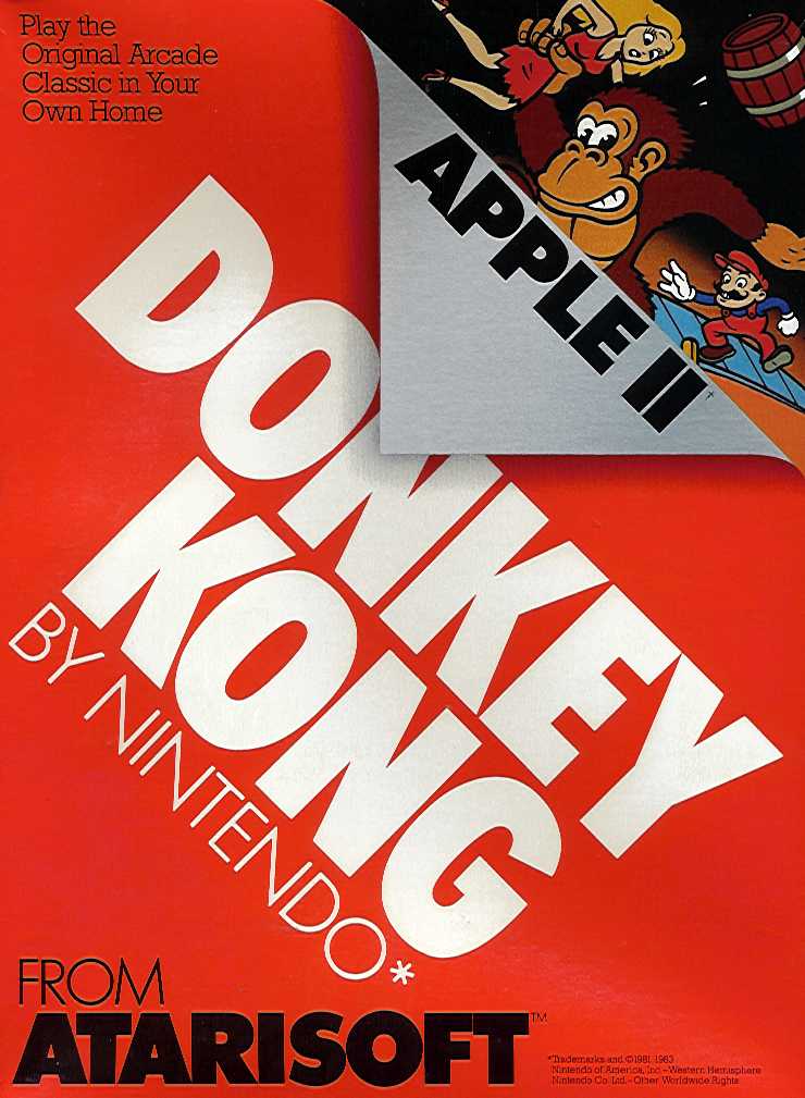 Donkey Kong (video game, Apple II, 1983) reviews & ratings