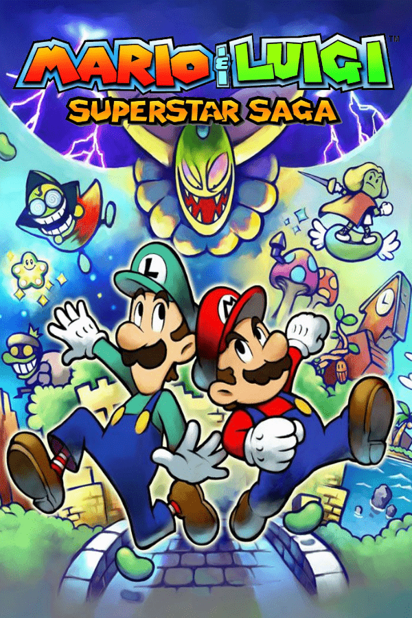 マリオ＆ルイージRPG ポスター TSUTAYAオリジナル特典あり！『マリオ＆ルイージRPG ブラザー
