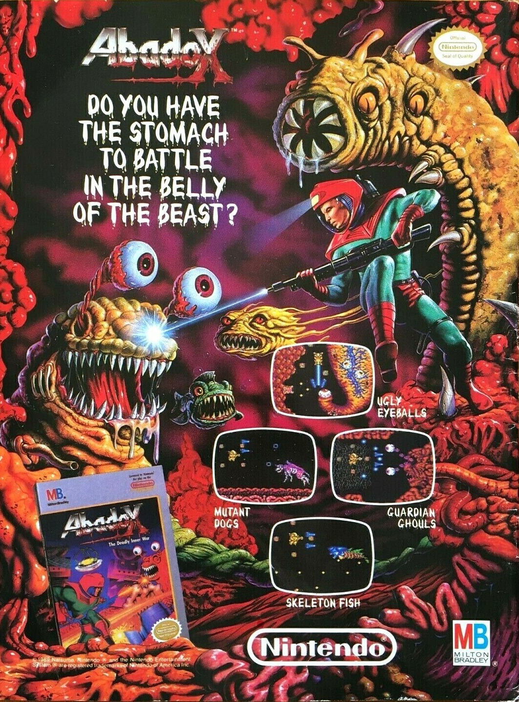 アバドックス Abadox / ファミコン Abadox (NES) gameplay - YouTube