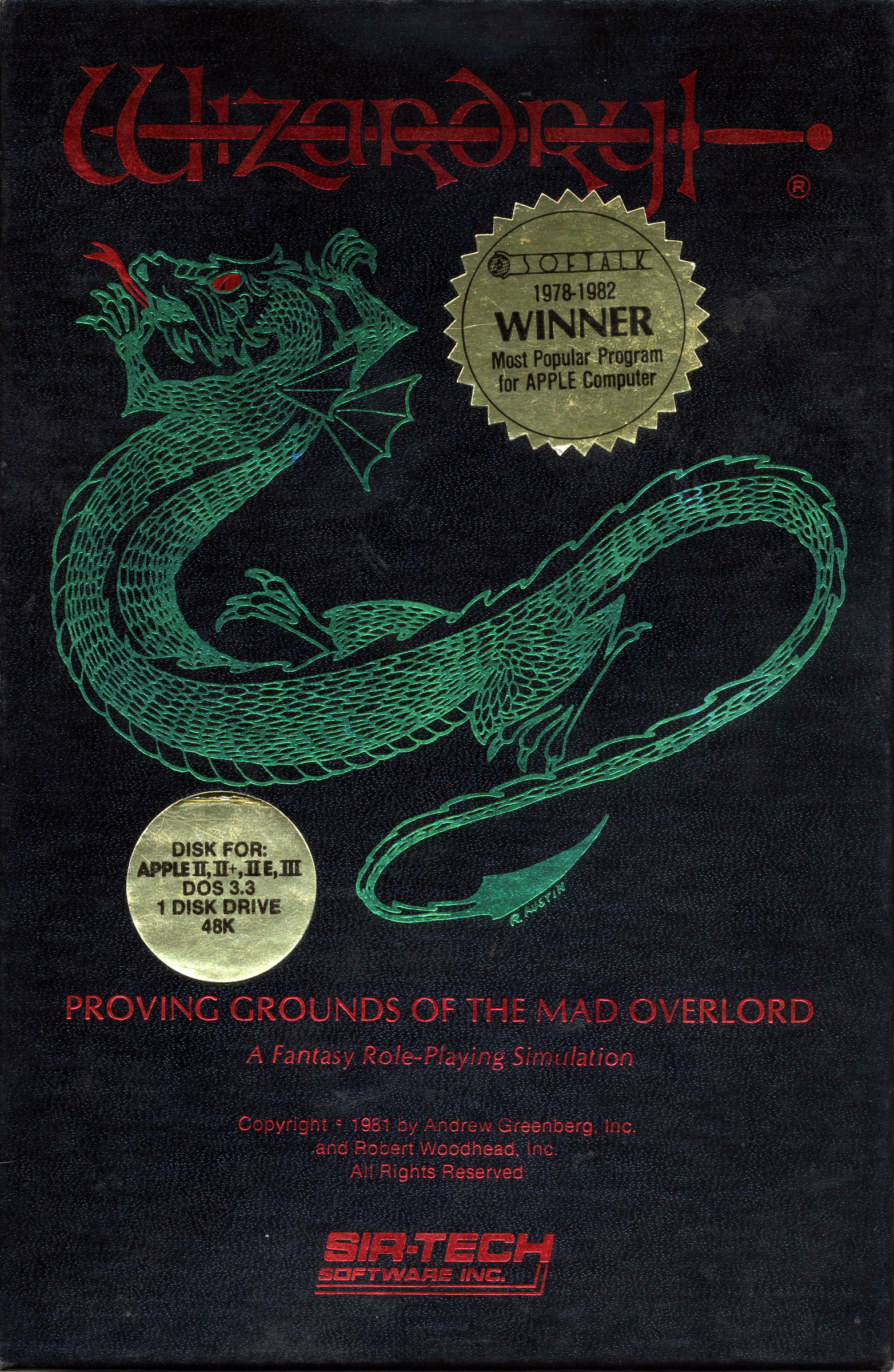 Wizardry: Proving Grounds of the Mad Overlord (video game, Apple