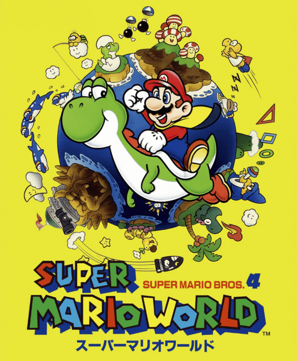 SNESスーパーマリオワールド Super Mario World Super Mario World (video game, 2D platformer, fantasy, side