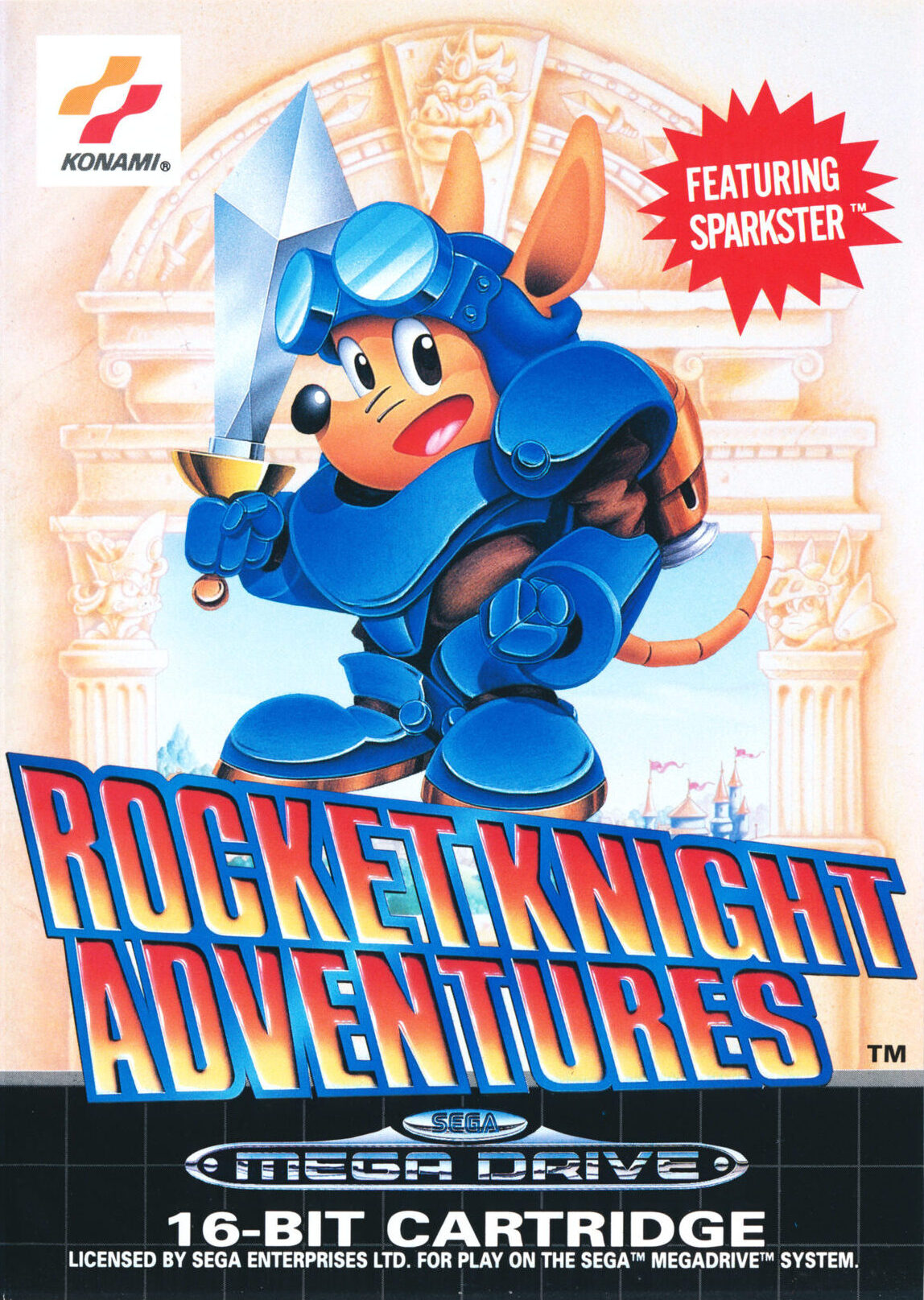 Rocket Knight Adventures (video game, 2D platformer