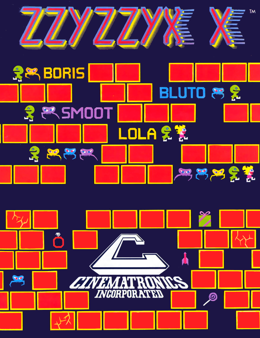 Zzyzzyxx (video game, arcade, obstacle course) reviews & ratings