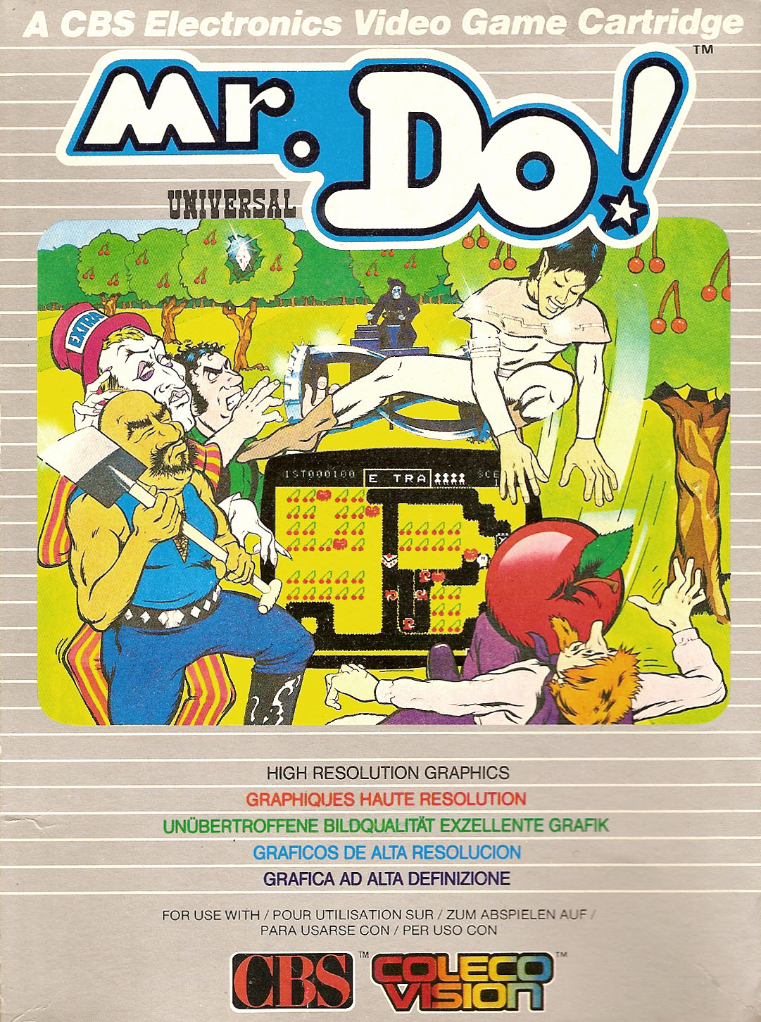 Mr. Do! (video game, ColecoVision, 1983) reviews & ratings