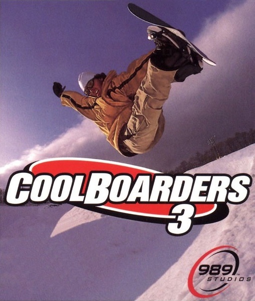 Cool Boarders 3 (video game, snowboarding, trick-racing, third