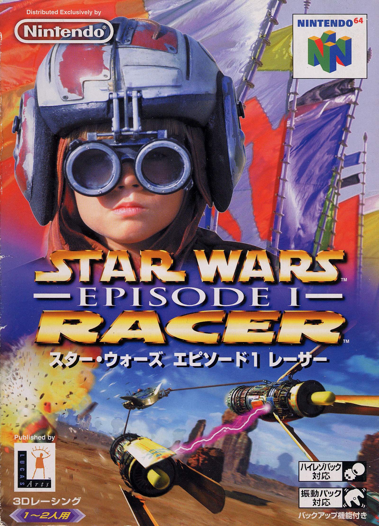 Star Wars Episode 1: Racer ジェダイ専用ゲーム Star Wars Episode I Racer - on the Nintendo 64 !! - with