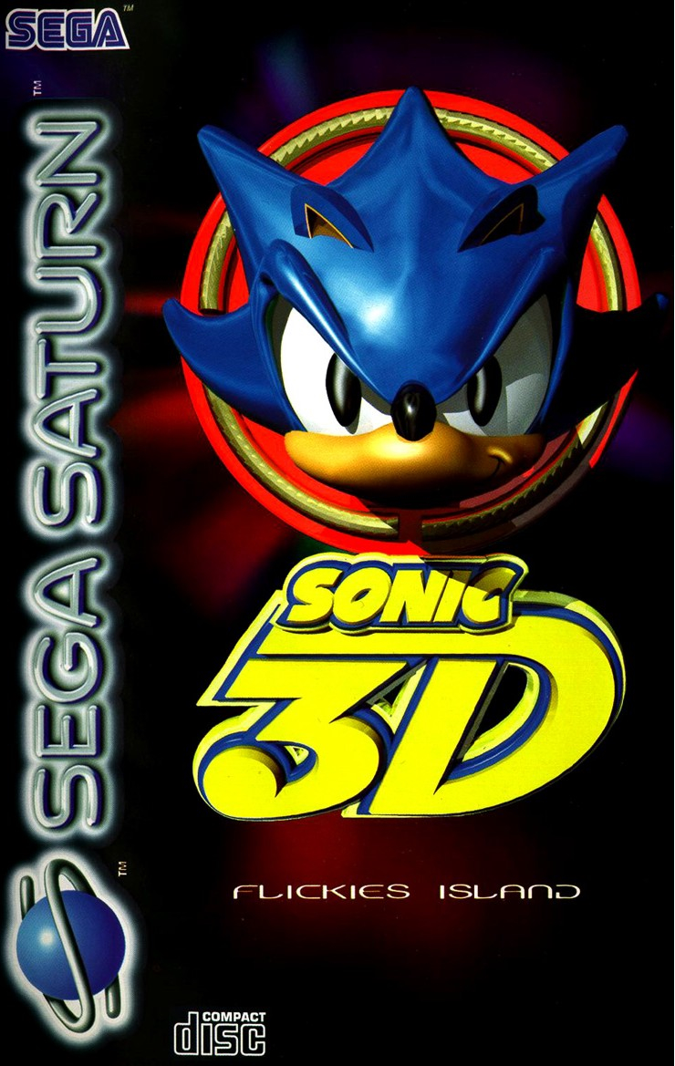Jeu Sega Saturn Sonic 3D Flickies' Island - Version PAL, Bon état - Testé Et Resurfacé Si Besoin