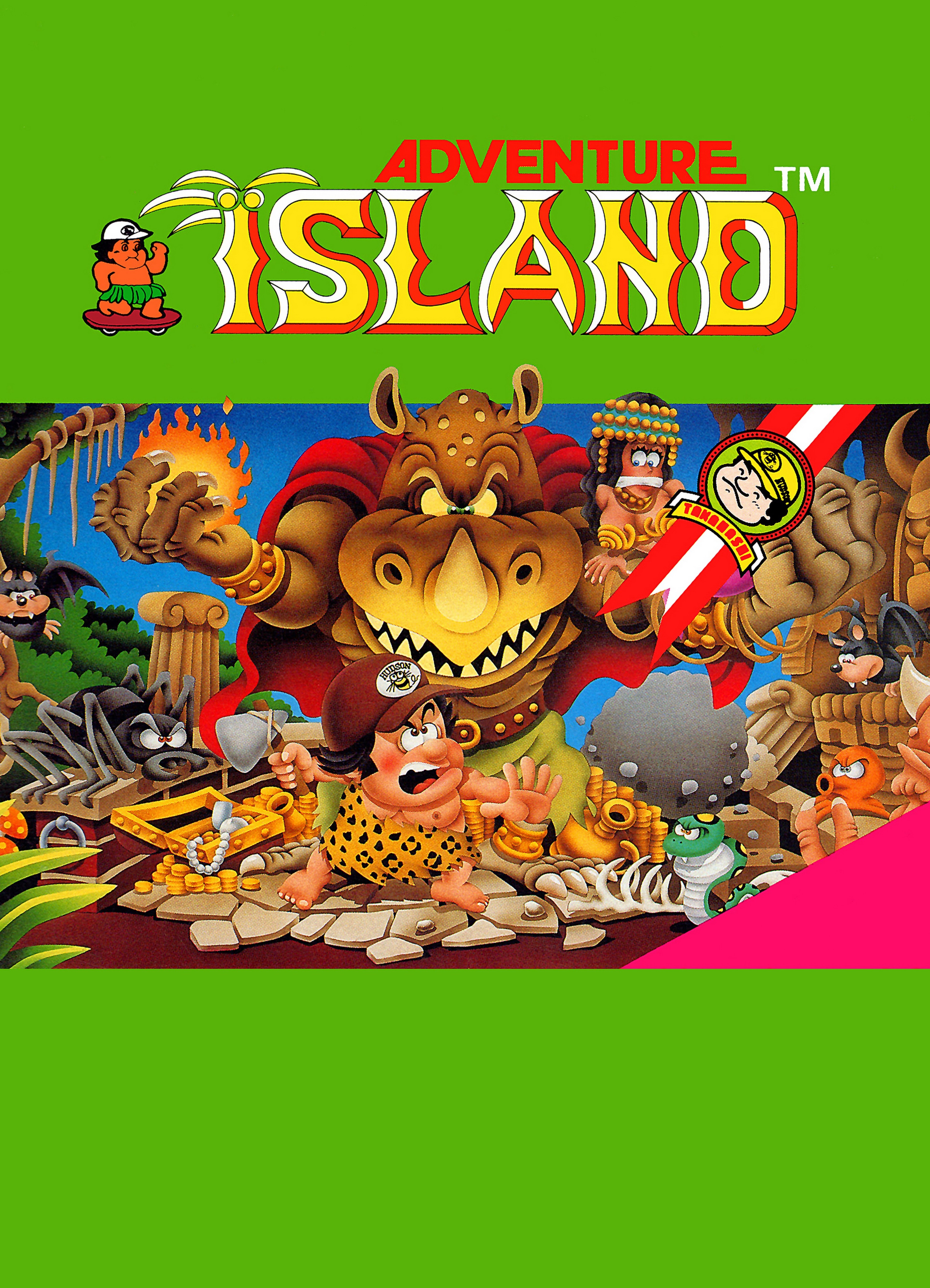Hudson's Adventure Island (video game, 2D platformer