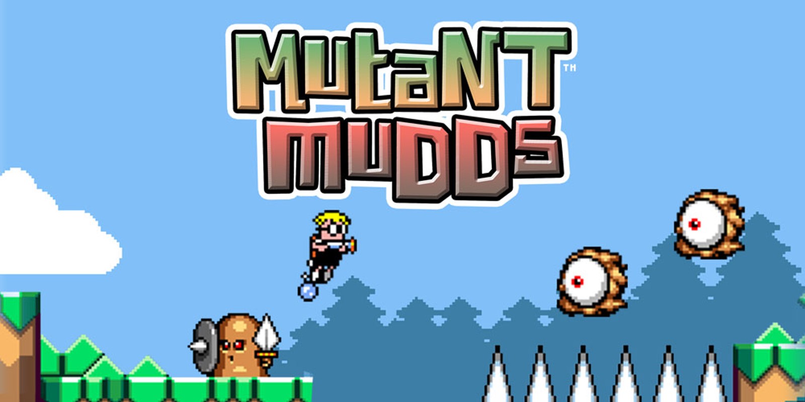 Mutant Mudds Deluxe Sur PS Vita – Neuf Sous Blister – Jeu Plateforme
