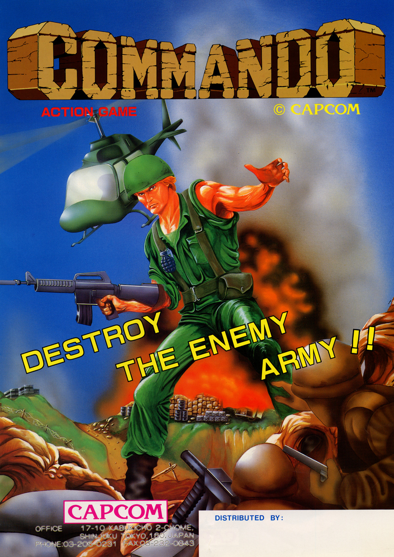 Commando [戦場の狼] (video game, Arcade, 1985) reviews & ratings ...