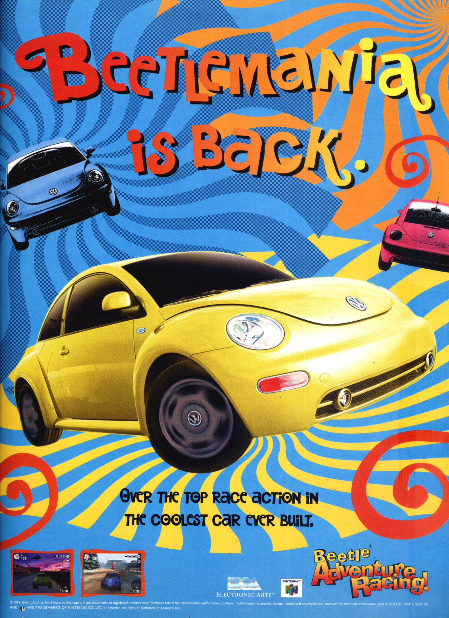 ビートルアドベンチャーレーシング Beetle Adventure Racing! (video game, N64, 1999) reviews