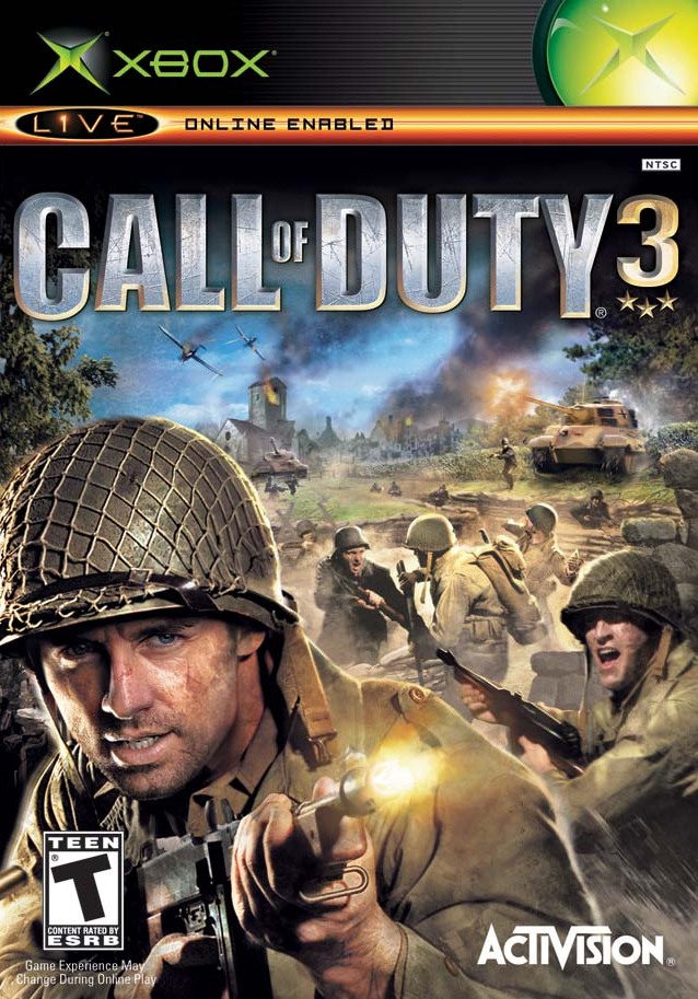 Call of Duty 3 (video game, Xbox, 2006) reviews & ratings - Glitchwave ...