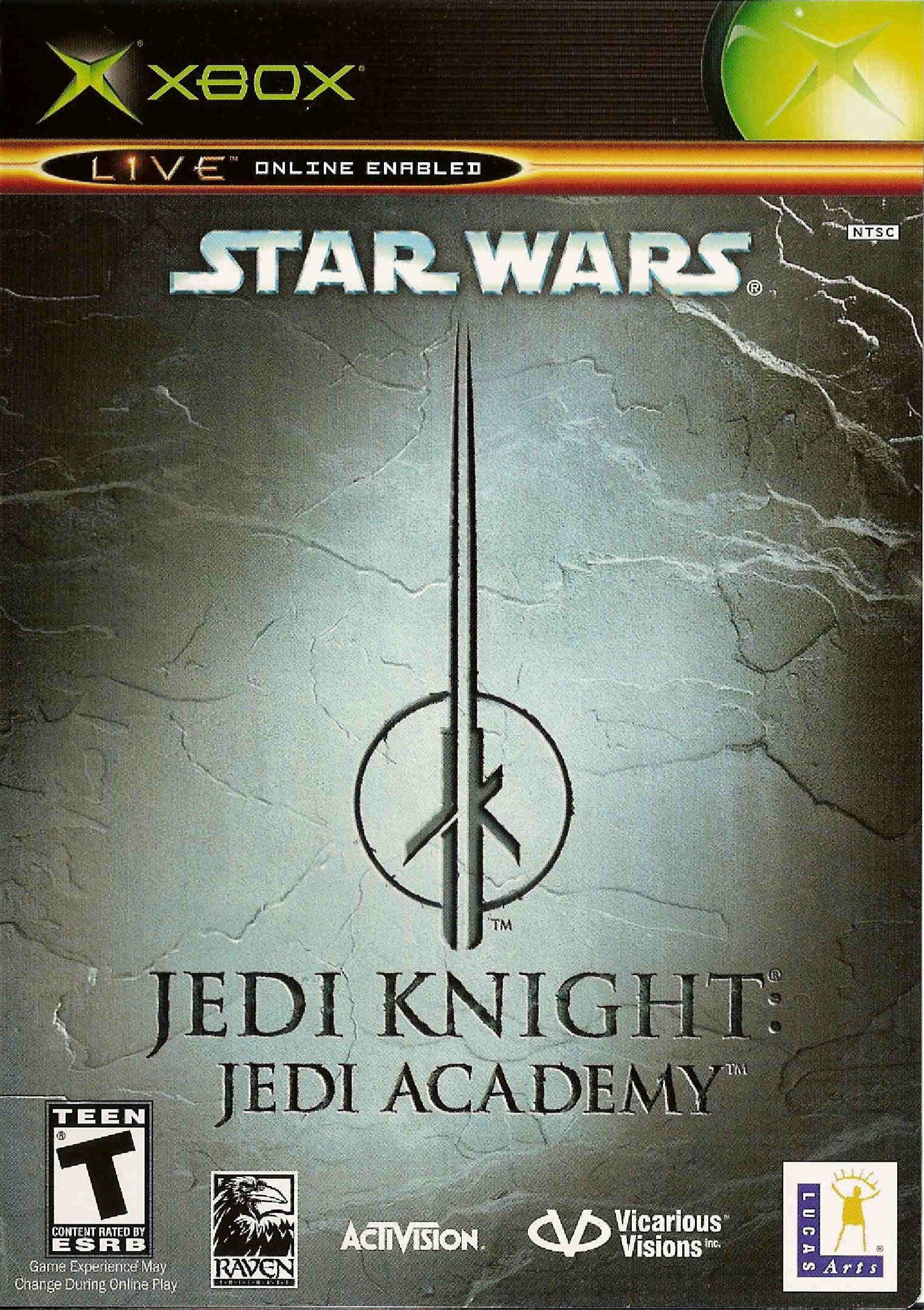 Jeu Xbox Star Wars Jedi Knight: Jedi Academy - Version PAL, En Bon état Complet