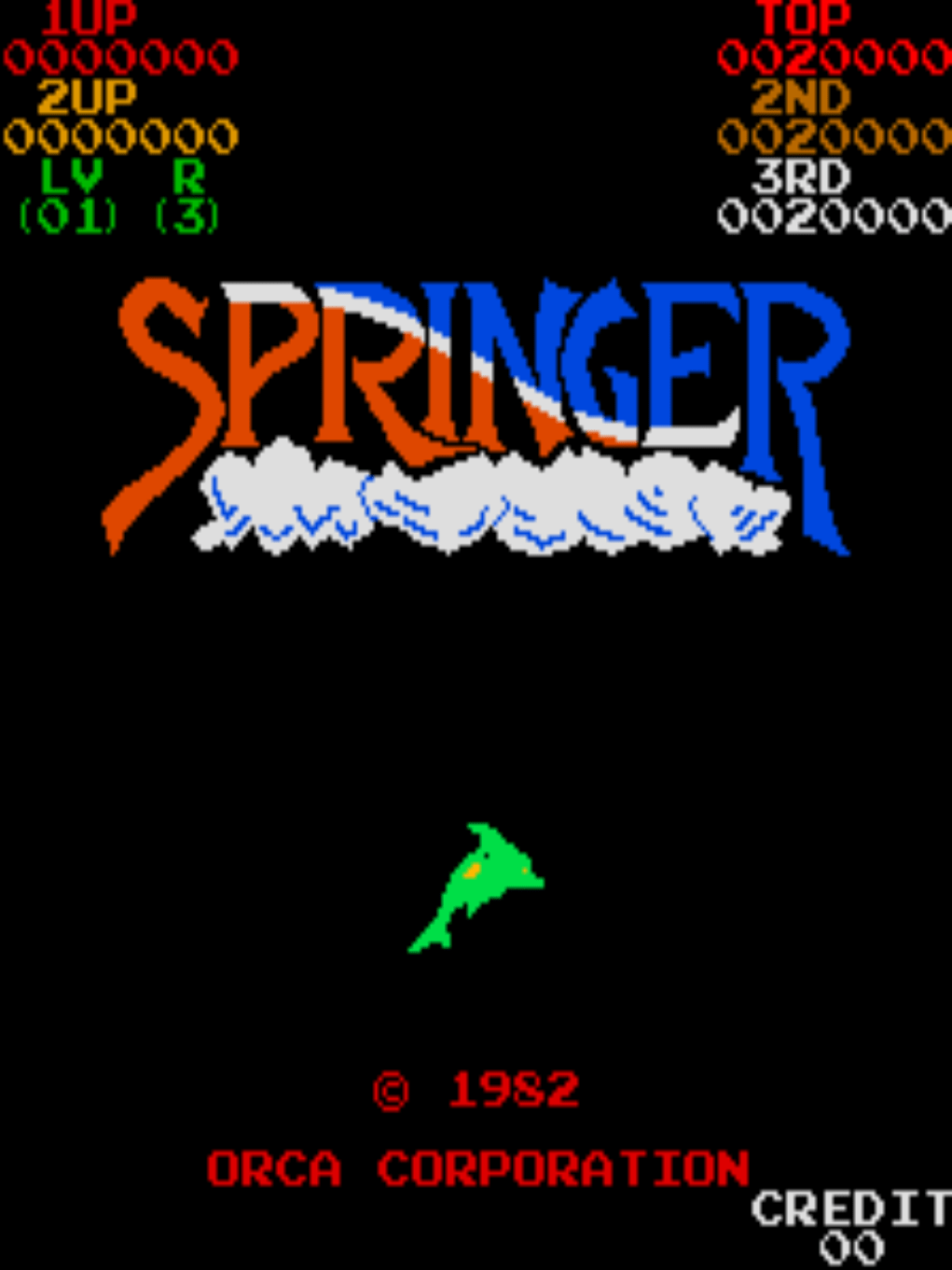 Springer (video game, Arcade, 1982) reviews & ratings - Glitchwave ...