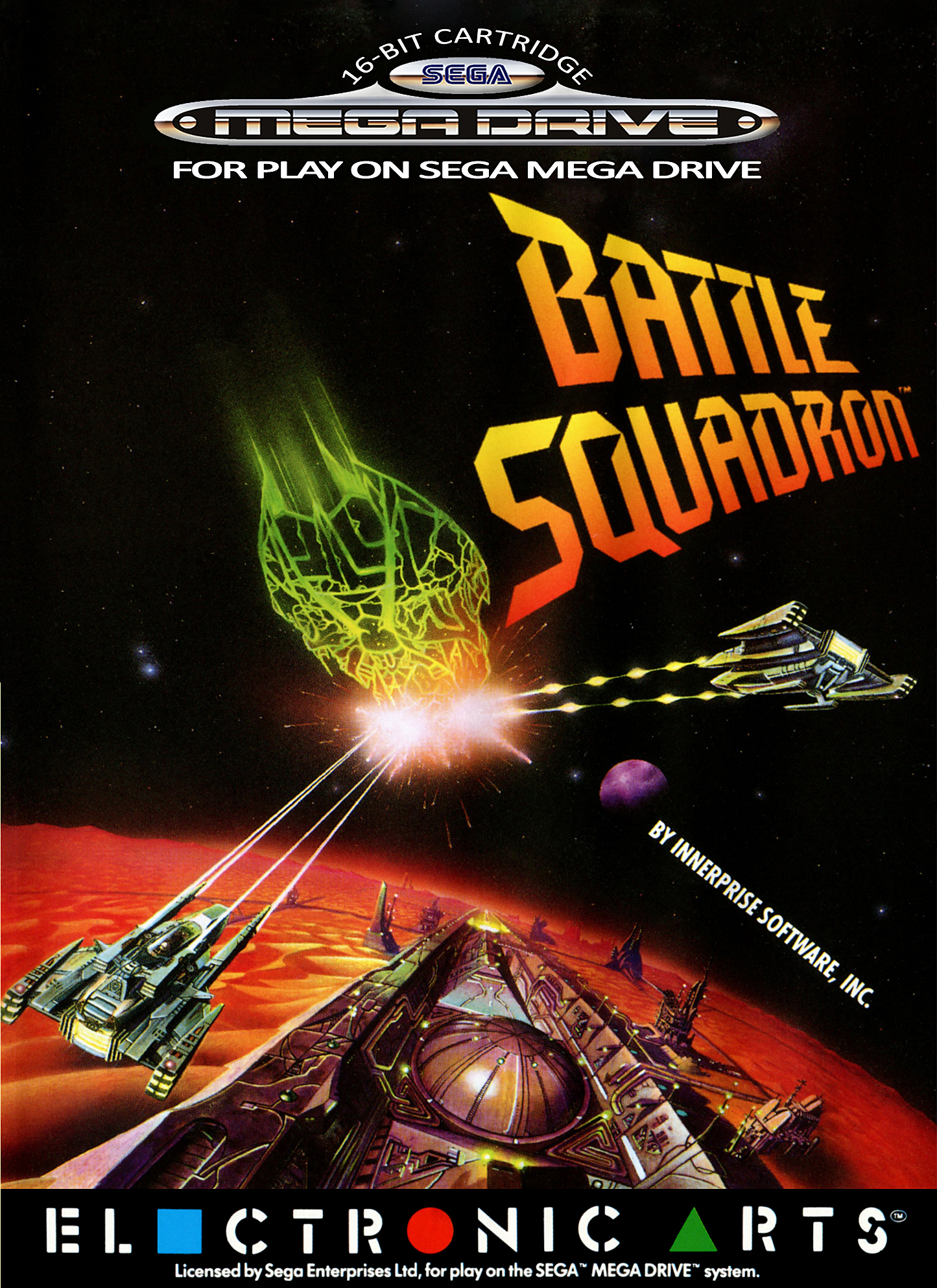 Battle Squadron video Game Mega Drive Genesis 1990 Reviews 