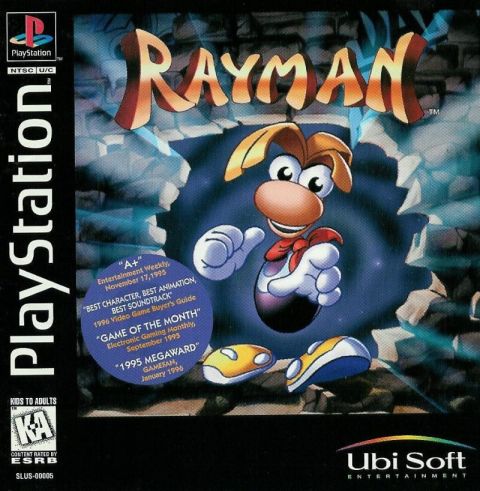 Rayman (video game, PS1, 1995) reviews & ratings - Glitchwave video ...