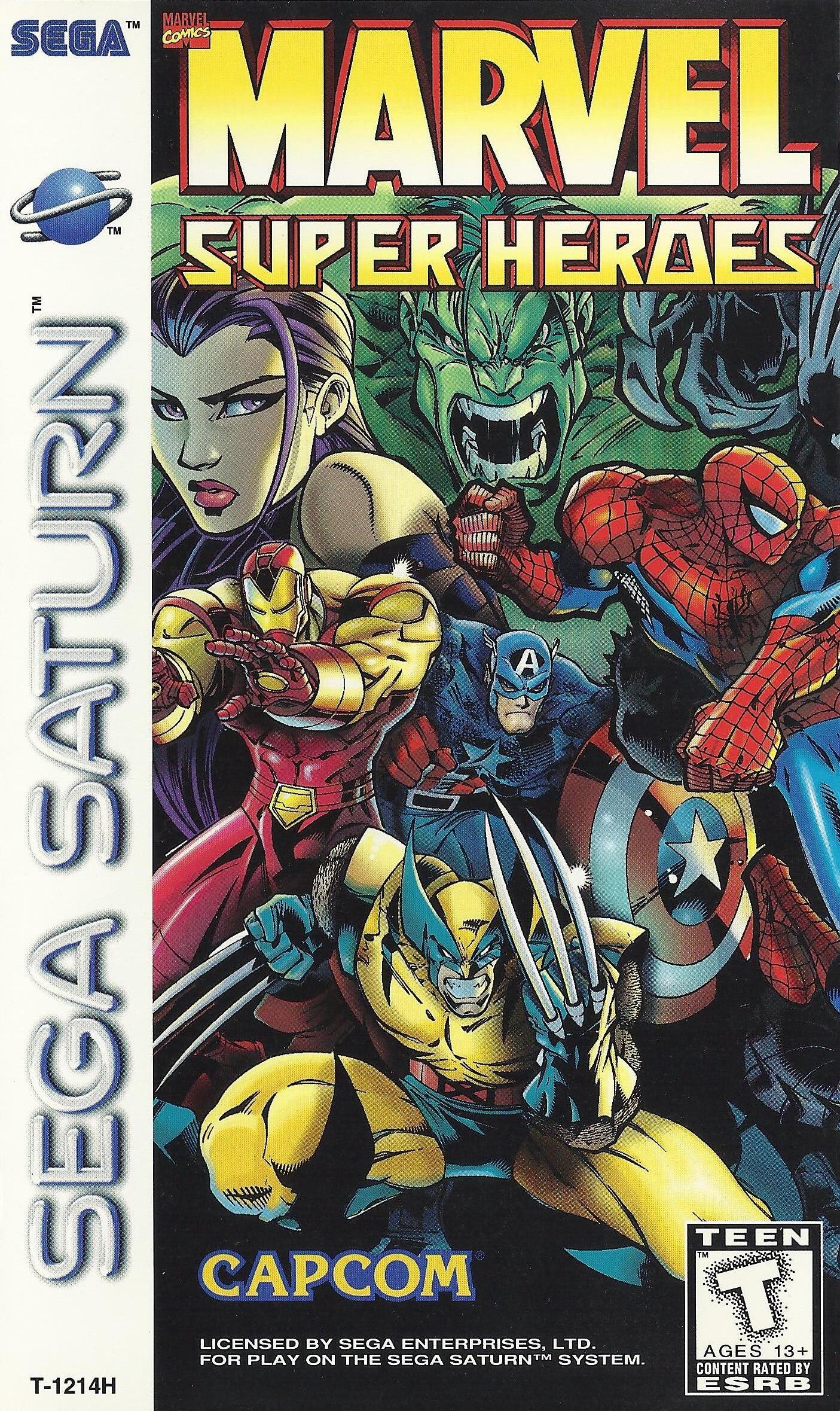 Marvel Super Heroes (video game, Saturn, 1997) reviews & ratings ...