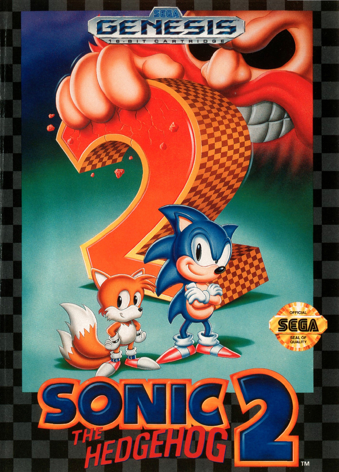 0564　メガドライブ SONIC THE HEDGHOG 2 Sonic the Hedgehog 2 [ソニック・ザ・ヘッジホッグ2] (video