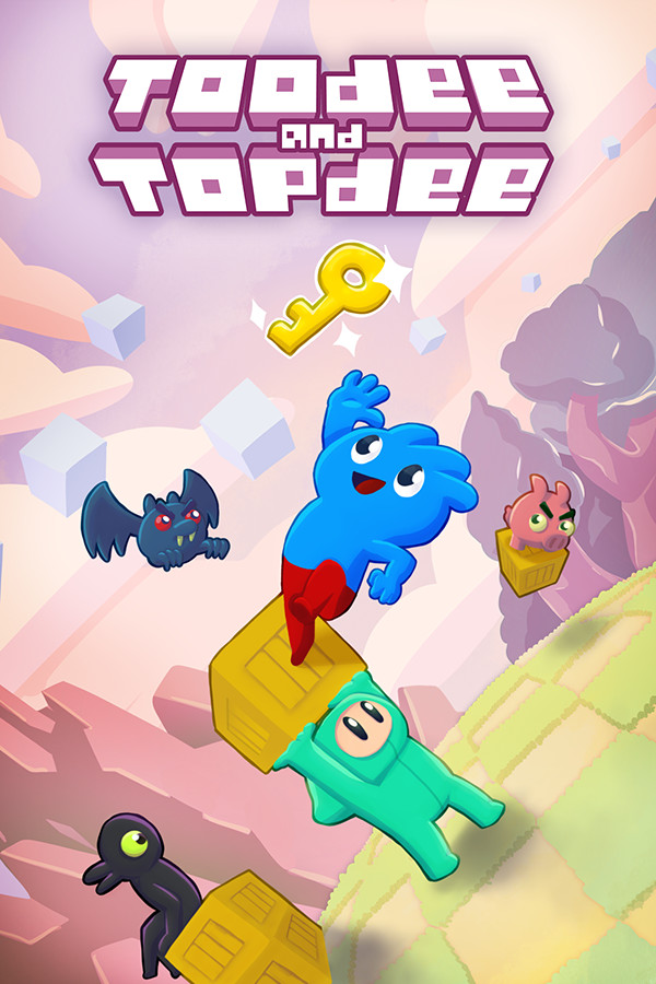 Toodee and Topdee (video game, precision platformer, puzzle platformer ...