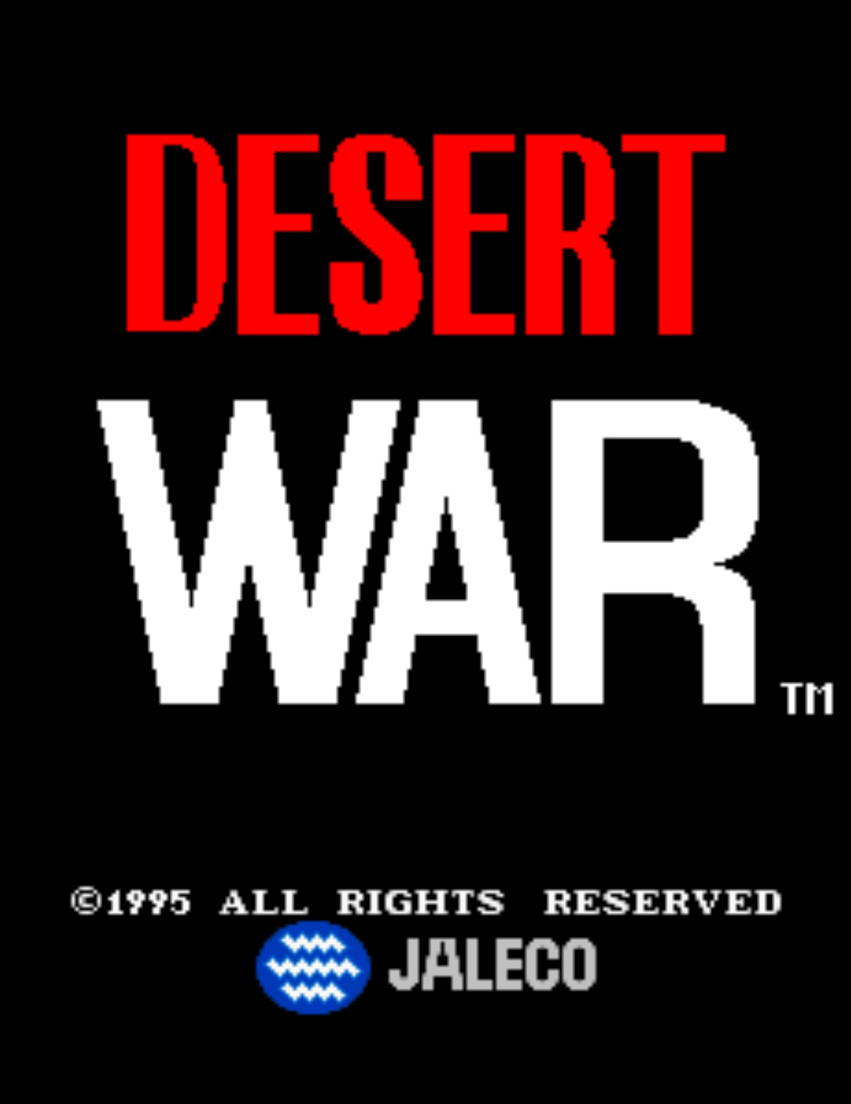 Desert War (video game, Arcade, 1995) reviews & ratings - Glitchwave ...