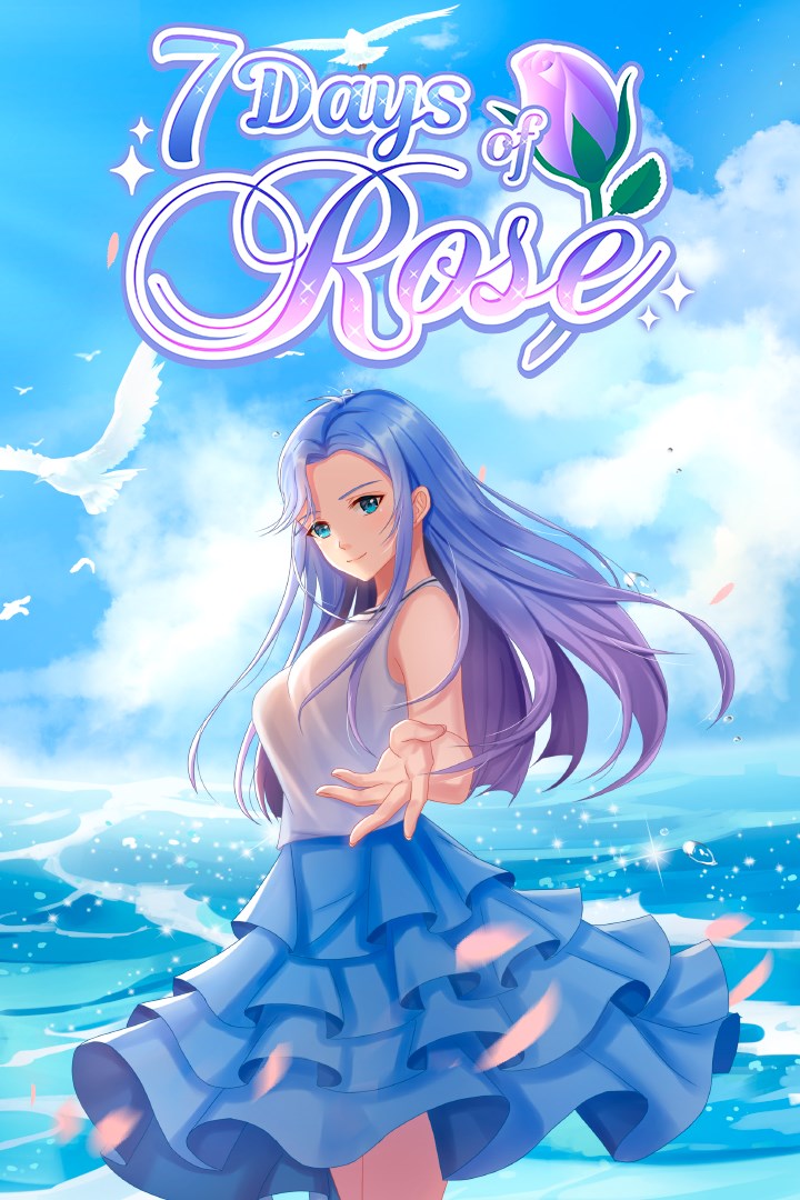 7 Days of Rose (video game, visual novel, multiple endings, anime art ...