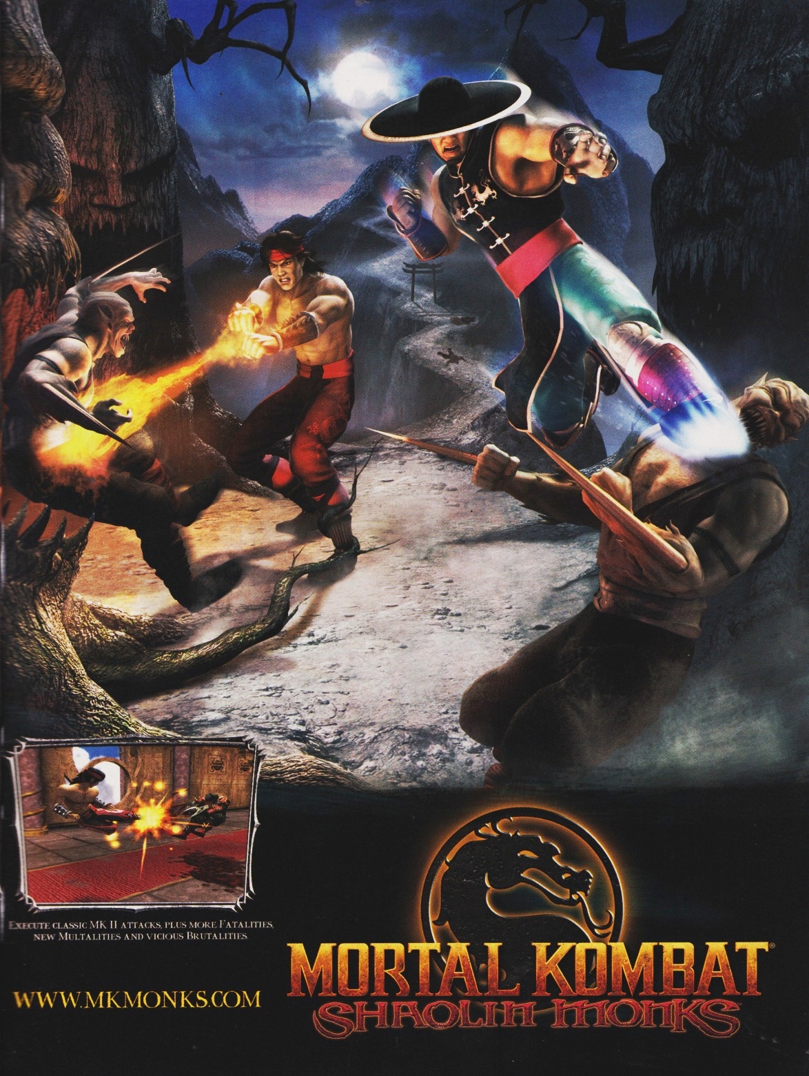 Mortal Kombat: Shaolin Monks Sur Xbox (2005) - Jeu D'action Midway - Bon état