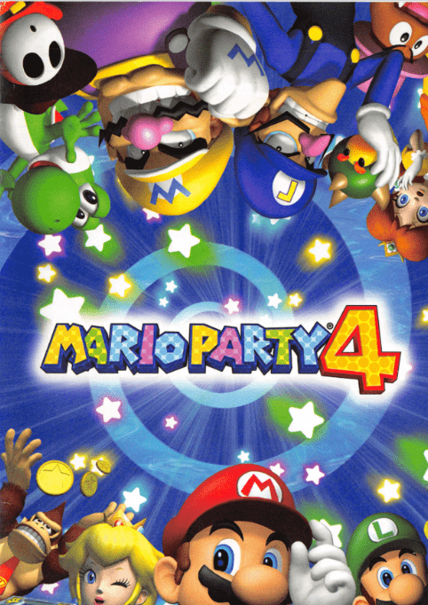 Mario Party 4 (video game, board game, party, fantasy, turn-based