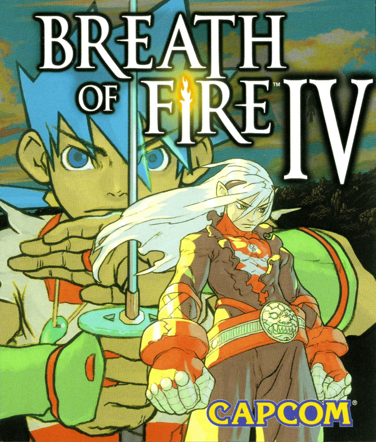 Jeu Breath Of Fire IV Pour PlayStation 1 - Version NTSC-J Japon, Bon état, édition 2000