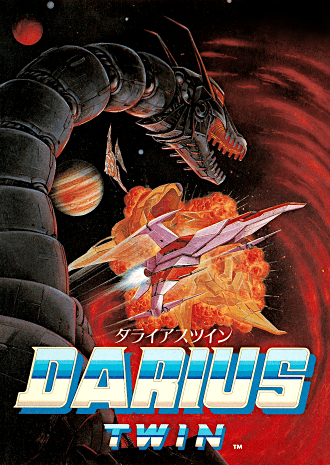 Darius Twin (video game, scrolling shooter, science fiction